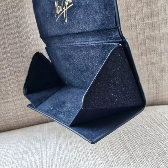 Maui Jim Glasses Frame Black Semi Hard Tri Fold Case only Read desc - Picture 11 of 11